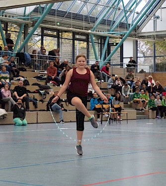 Bei der Gaumeisterschaft erfolgreich<br />Paula Müller