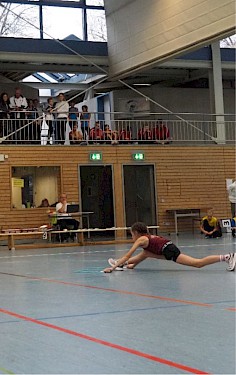 Bei der Gaumeisterschaft erfolgreich<br />Marie Burger