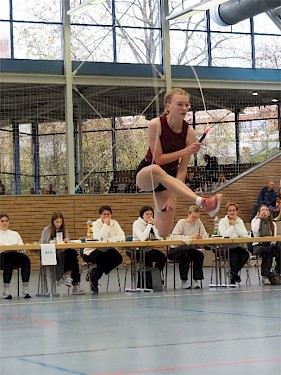 Bei der Gaumeisterschaft erfolgreich<br />Anna Springer