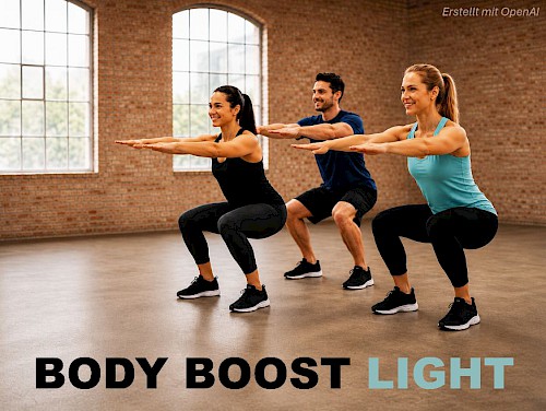 Neuer Kurs Body Boost Light startet am 16.11.2026<br />Erstellt mit OpenAi